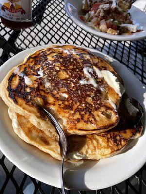 Vegan pancakes! Excellent!!!!