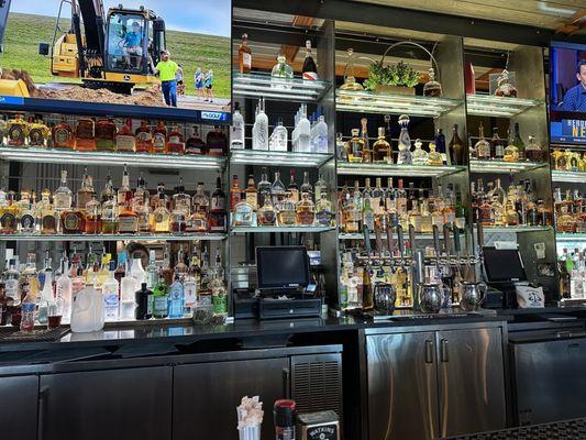 The bar at Chesapeake's -