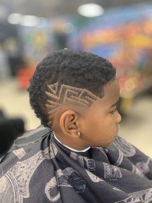 #dopedesign #freshfade #cleancut kids Mohawk