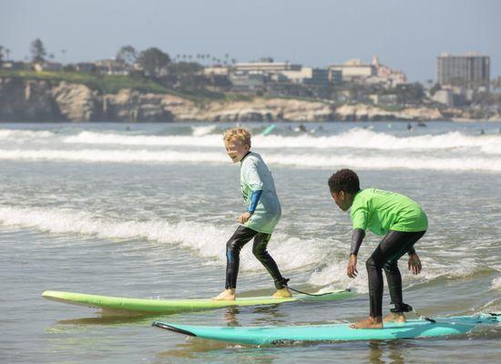 The best surf school in La Jolla and all of San Diego, for kids summer surfing camps, individual & personal surfing lessons, learn to SURF!