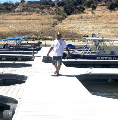 Boat docks had quite the variety !