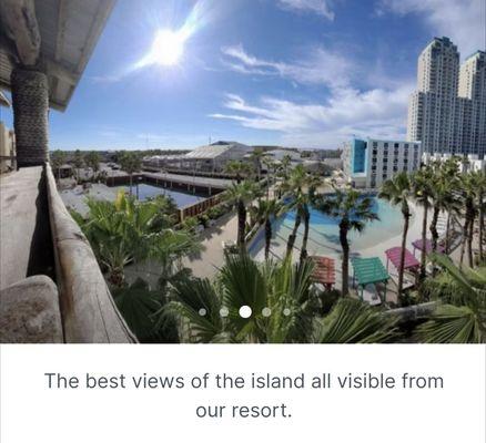 Photo on Expedia. You'd think it was the nice 2 towered resort, right?