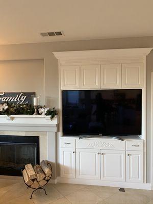 In Wall Entertainment Custom Built