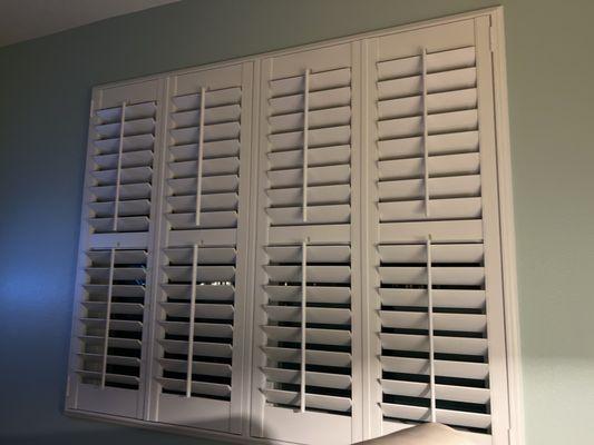 Our new Island Shutters!