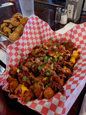 Fried pickles & Chili Tots