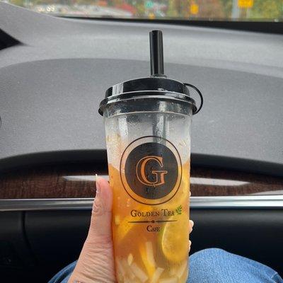 Golden Super Fruit Tea ... my favorite here.