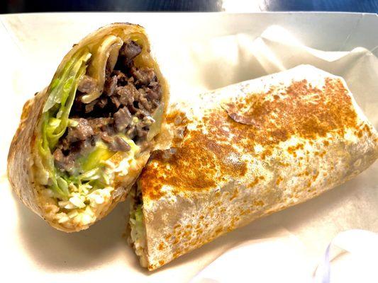 Carne asada Burrito