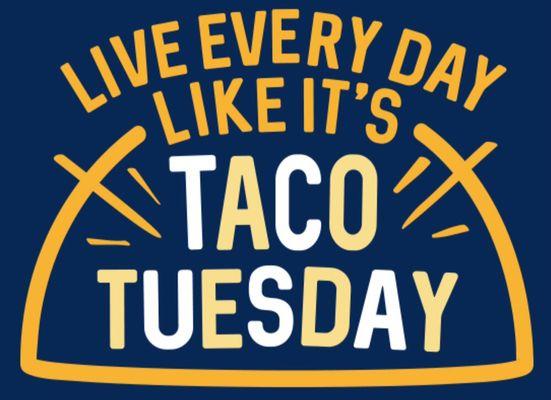 $1 hard or soft tacos on Tuesday. Make it a meal, get a Corona on special too!