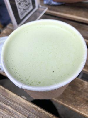 hot matcha: yummm