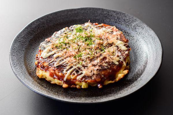 Okonomiyaki(Japanese style vegetable pancake)