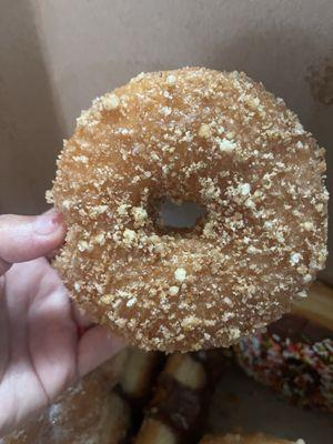 Crumb donut! So yummy!