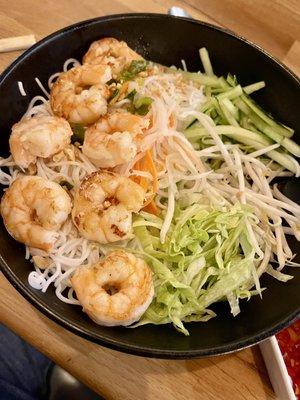 N4. NOODLE JUMBO SHRIMP (GRILLED)