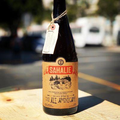 #limitedstock #smallbatch @thealeapothecary #sahalie #honey #barrelagedbeer #sour #craftbeer