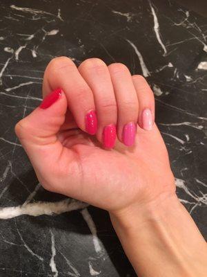 Gel manicure