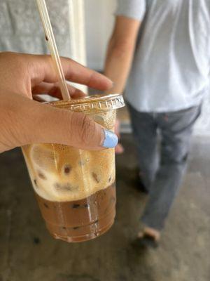 Iced viet coffee