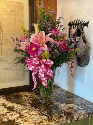 Gorgeous flowers for my Sister and Mother on Mother's Day weekend!