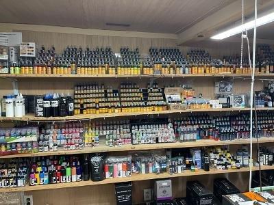 Many brands and sizes of ink available