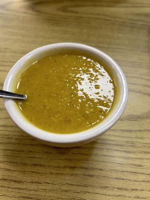 Lentil soup