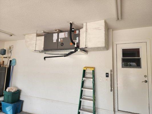 3 Ton Ruud Air Handler Installation