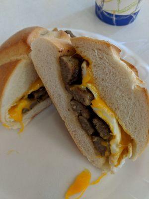 Sausage, Egg & Cheese