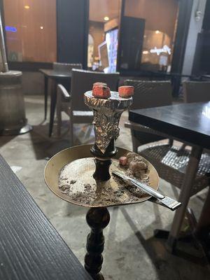 Orange Mint on A Regal Hookah