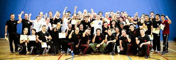 Krav Maga group.