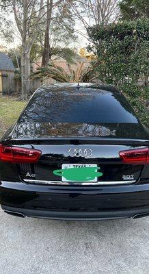 My 2016 Audi A6