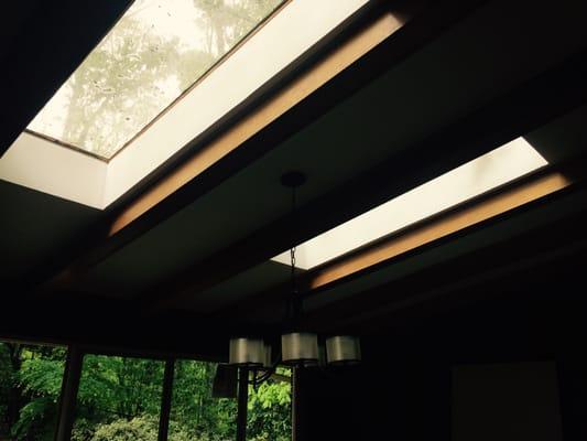 custom skylight installment