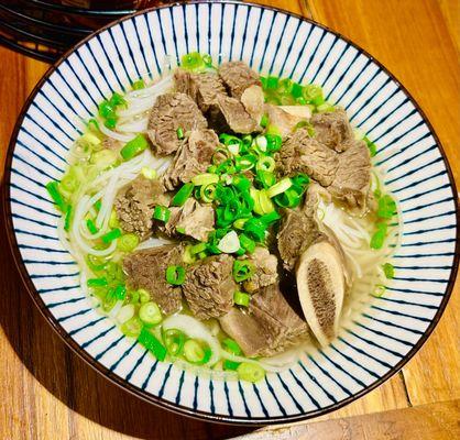 Beef short ribs pho or ramen