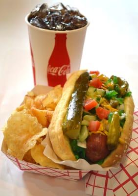 Chicago Dog: Check out our menu! http://www.thirstydog2go.com/