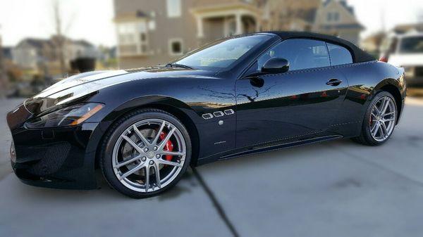 2017 Maserati GranTurismo 
Silica Paint Protection