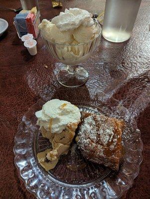 Gooey butter cake and amazing lemon mascarpone gelato. The best I've ever had