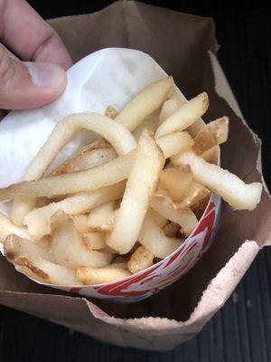 Soggy noodle fries..