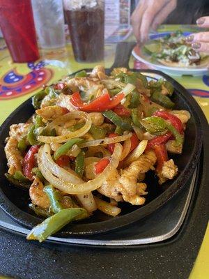 Steak and Chicken Fajitas