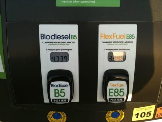 New Biodiesel and Flex fuel pumps