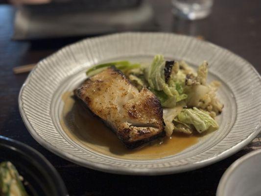 Gindara Saikyo Miso Yaki (miso cod)