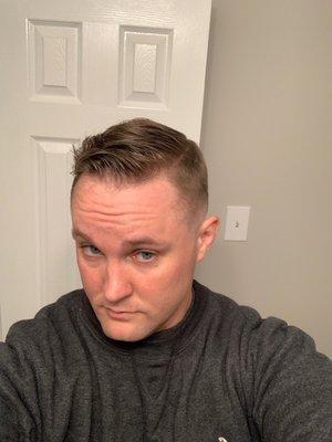 Medium skin fade