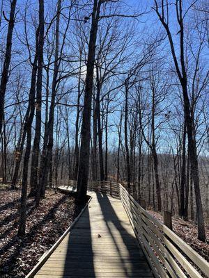 Visitor center boardwalk trail