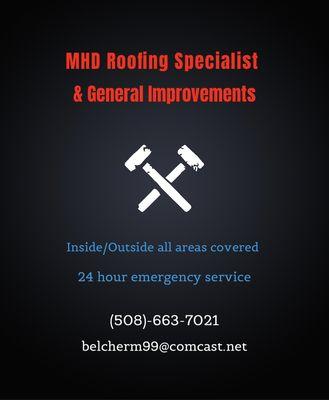 MHD Roofing Specialists & General Improvements