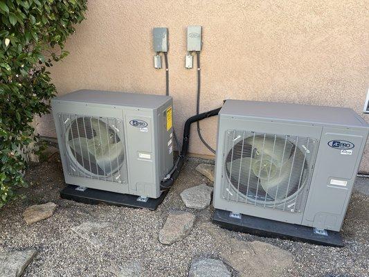 Brand new AC units.