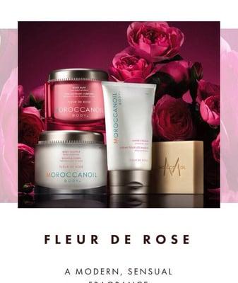 New MoroccanOil Rose Body treatments Exclusively at Salon Elements