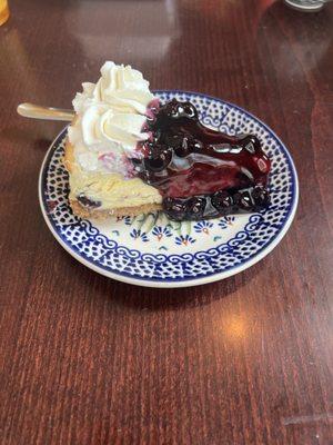 Blueberry Lemon Cheesecake