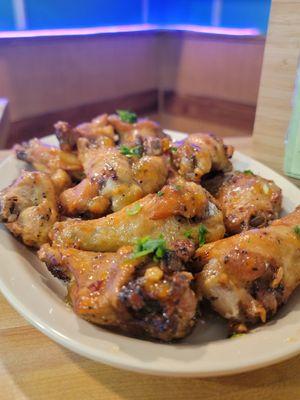 Apricot Habanero wings