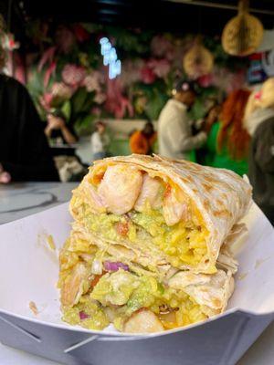 Honey Chicken Burrito