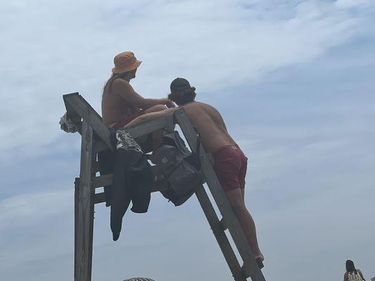 Drunk lifeguards