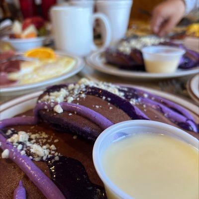 Ube pancake's