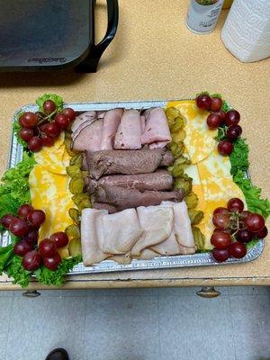 Call ahead for your deli tray needs.