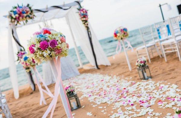 Beach wedding