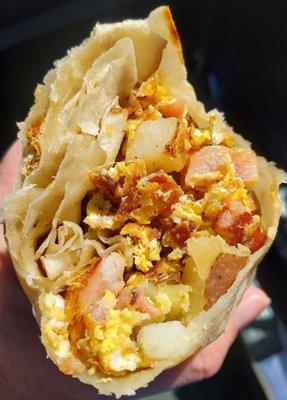 Breakfast burrito