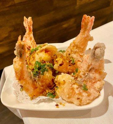 Salt and Pepper Crispy Prawn